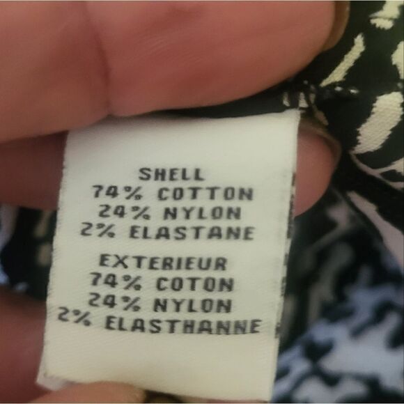 NWT Diane von Furstenberg Black/Wht Snakeskin Print Cap Sleeve Dress XS/0 $248 - Picture 11 of 11